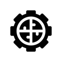 task planning glyph icon. Strong and solid icon for websites, mobile interfaces, presentations, and visual branding. High quality and easy to edit. vector