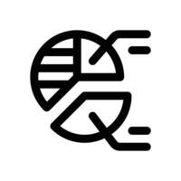 infographic line icon. Clean and minimalist icon for websites, mobile apps, presentations, and logos. Fully scalable and customizable for any project. vector