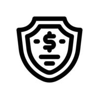 secure line icon. Clean and minimalist icon for websites, mobile apps, presentations, and logos. Fully scalable and customizable for any project. vector