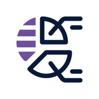 infographic dual tone icon. Sleek and modern icon for websites, mobile apps, marketing materials, and corporate design. Fully scalable and ready to use. vector