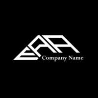 EAA logo design, EAA simple and modern logo. EAA luxurious alphabet design vector