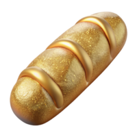 impressive minimalist Baguette French Bread Crusty Loaf Transparent for Cafe Graphics premium png