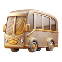 serene artistic Bus Icon Public Transport Cutout for City Guides high quality png