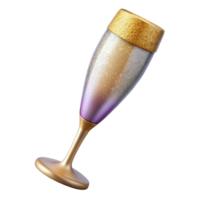 beautiful abstract Champagne Flute Transparent for Celebration Visuals exclusive png