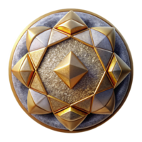 wonderful vintage Circular Geometric Pattern Isolated for Logo Design genuine png