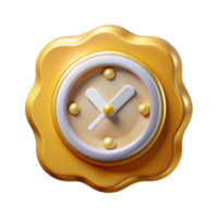 extraordinary abstract Clean Clock Time Icon Transparent for Scheduling Apps genuine png