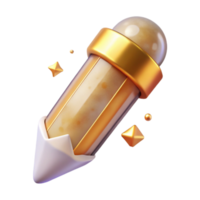 magnificent rustic Clean Edit Pencil Icon Isolated for Content Creation authentic png