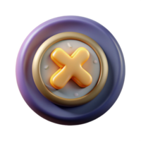 impressive creative Close Button Ui Icon Transparent for Mobile Applications genuine png
