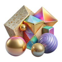 impressive traditional Colorful Geometric Background Isolated for Digital Illustrations authentic png
