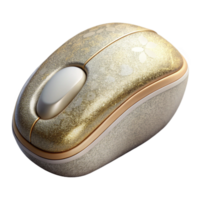 stunning rustic Computer Mouse Ergonomic Design Isolated for Tech Websites premium png