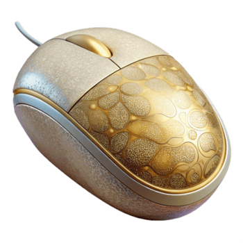 fantastisk rustik dator mus transparent bakgrund för webb navigering professionell png