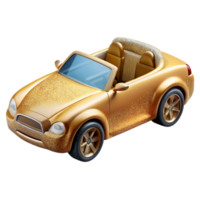 stunning artistic Convertible Icon Open Top Cutout for Summer Ads premium png