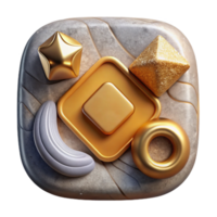 impressive creative Cutout Modern Ui Icons for User Interface Design original png