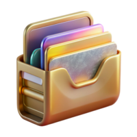 dramatic rustic Document Management File Organization Folder Cutout for Storage Solutions premium png