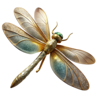 serene abstract Dragonfly Silhouette Flying Insect Isolated for Nature Photography high resolution png