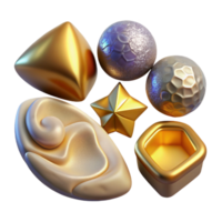 stunning vintage D Ui Element Set Isolated for Game Development detailed png