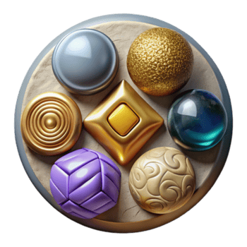 impresionante rústico re ui botón paquete aislado para juego ui diseño prima png