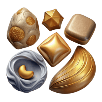 vivace astratto d ui elemento impostato isolato per gioco sviluppo autentico png