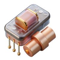 impressive abstract Electronic Components Resistor Capacitor Transparent for Circuit Design genuine png