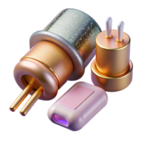 beautiful modern Electronic Components Resistor Capacitor Transparent for Circuit Design authentic png