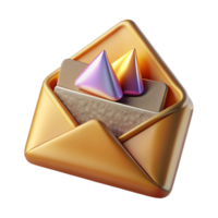 serene artistic Email Marketing Open Rate Analytics Isolated for Business authentic png