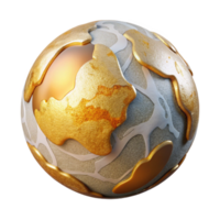 serene rustic Flat Design World Globe Icon Transparent for Global Business professional png