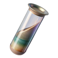 serene abstract Graduated Cylinder Transparent Background for Measurement Graphics premium png