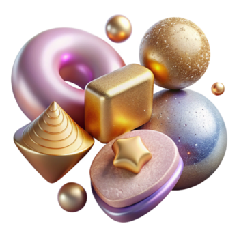 magnifico moderno pendenza ui elementi con trasparente sfondo impostato alto qualità png