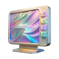 dramatic contemporary Holographic Display Screen Transparent Background for Vr Projects detailed png