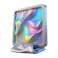 extraordinary vintage Holographic Display Screen Transparent Background for Vr Projects premium png