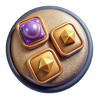 wonderful vintage Isolated Ui Buttons Set for Mobile App Development png