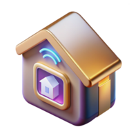 wonderful minimalist Isometric Smart Home Icons Transparent for 3d Graphics png