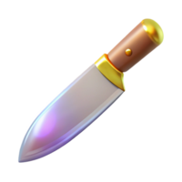 wonderful vintage Knife Sharp Kitchen Tool Isolated for Culinary Illustrations high quality png