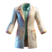 stunning rustic Lab Coat Scientist Transparent Background for Medical Design original png