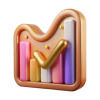 magnificent creative Line Graph Steady Progress Data Cutout for Performance Tracking professional png