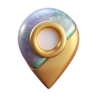 dramatic rustic Location Icon with Gps Coordinates Isolated for Mapping Applications original png