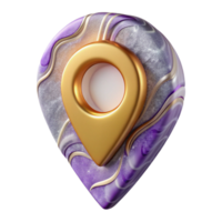 stunning classic Location Marker with Customizable Icon and Color Cutout for Personalized Maps exclusive png