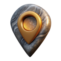 impressive abstract Map Pin Icon Cutout for Location Marking original png