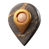 wonderful abstract Map Pin Icon Cutout for Location Marking high resolution png