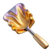 wonderful artistic gold Spatula Cooking Utensil Cutout Kitchenware Design high resolution png