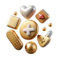 extraordinary minimalist Minimalist Medical Icons Set Transparent for Healthcare Design premium png