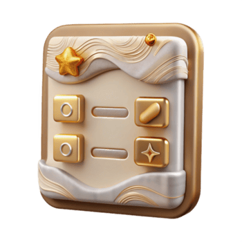 degno di nota astratto minimalista navigazione menù con icone trasparente alto qualità png