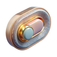 extraordinary vintage Modern Toggle Switch Ui Element Transparent Background authentic png