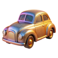 serene rustic Retro Car Silhouette Isolated for Old School Projects professional png