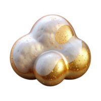 impressive modern Simple Cloud Icon Cutout for Data Storage Graphics original png