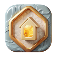 dramatic rustic Smart Home Customization Icon Transparent for User Settings original png