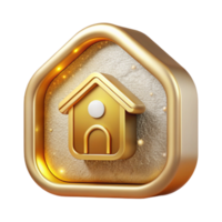 elegant artistic Smart Home Customization Icon Transparent for User Settings professional png