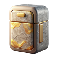 vibrant creative Smart Refrigerator Icon Transparent Background for Ui Design detailed png