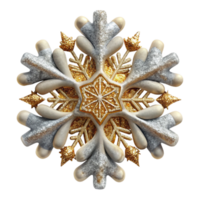 impressive artistic Snowflake Pattern Winter Design Isolated high quality png