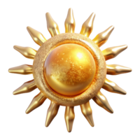 extraordinary creative Sun with Rays Transparent Background for Summer Graphics exclusive png